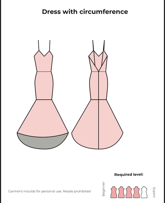 2023 Circle Skirt Pattern (PRINTED)