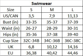 Full Swimsuit Pattern Package